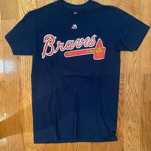 majestic Freddy Freeman braves jersey shirt men’s size small